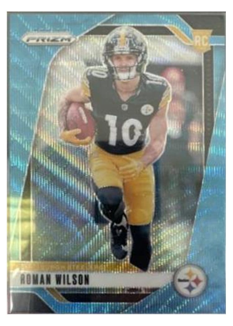 2024 Panini Prizm Base Set Roman Wilson #384 card
