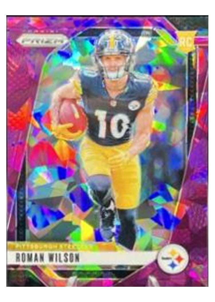 2024 Panini Prizm Base Set Roman Wilson #384 card