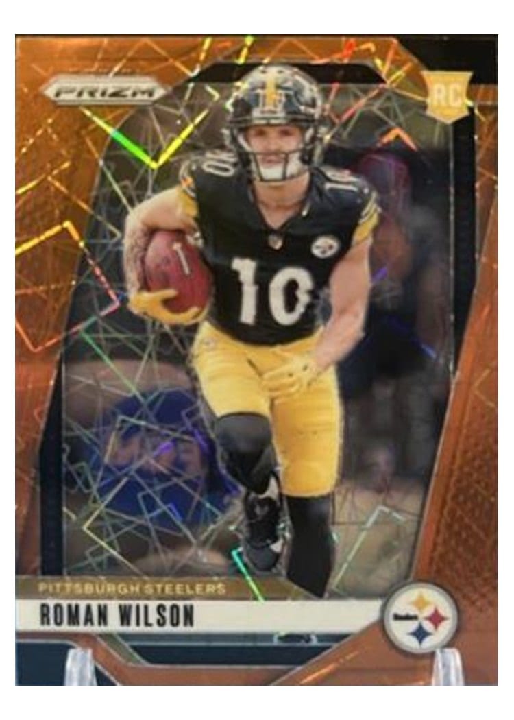 2024 Panini Prizm Base Set Roman Wilson #384 card