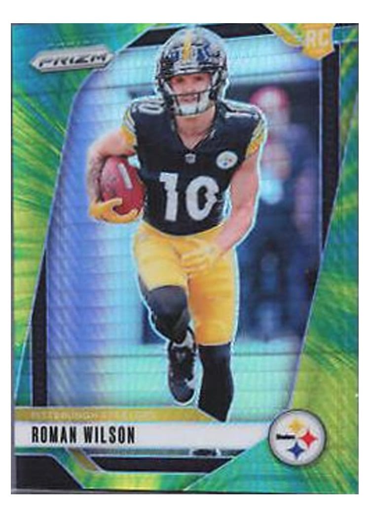 2024 Panini Prizm Base Set Roman Wilson #384 card
