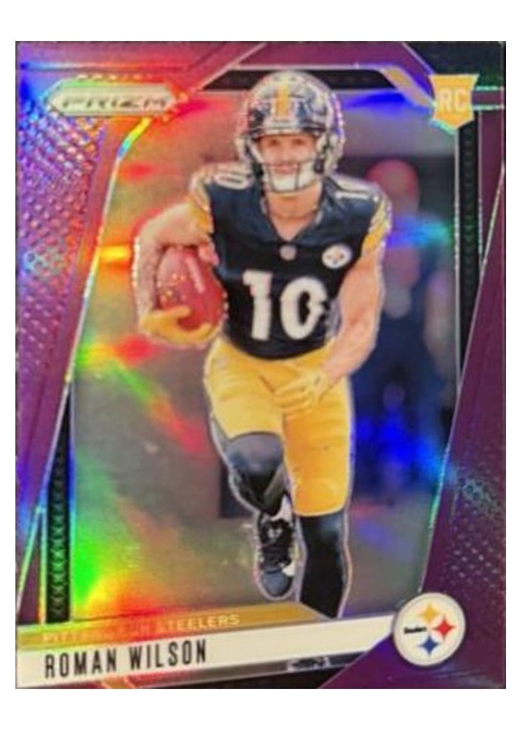 2024 Panini Prizm Base Set Roman Wilson #384 card