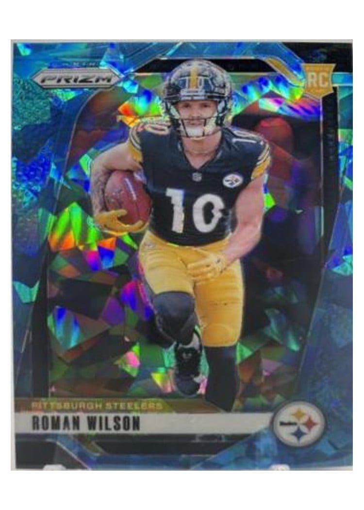 2024 Panini Prizm Base Set Roman Wilson #384 card