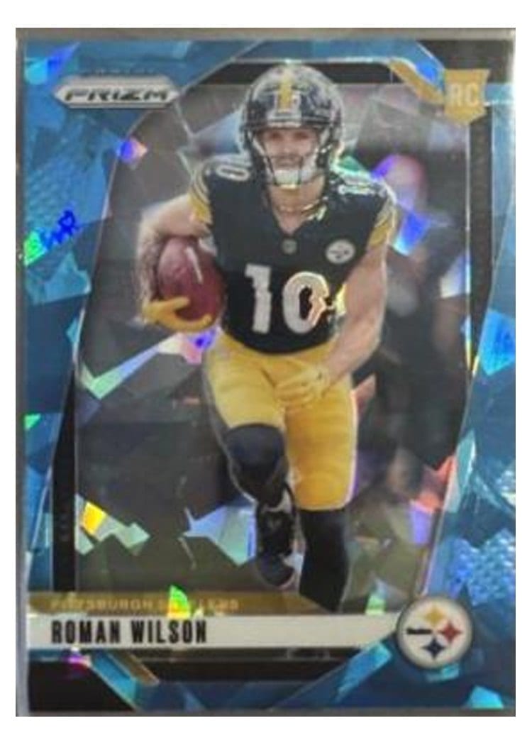 2024 Panini Prizm Base Set Roman Wilson #384 card