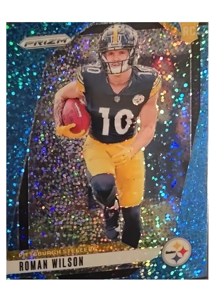 2024 Panini Prizm Base Set Roman Wilson #384 card