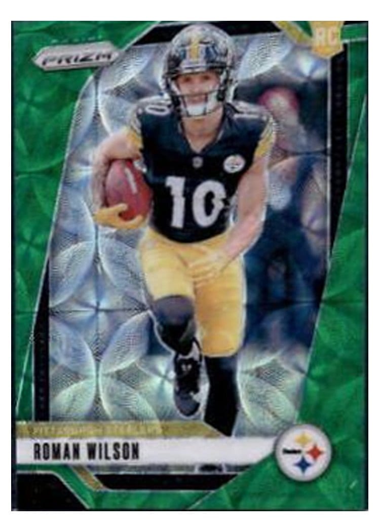 2024 Panini Prizm Base Set Roman Wilson #384 card