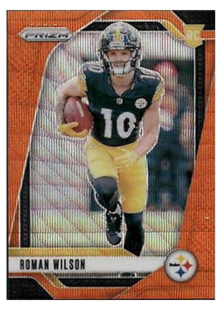 2024 Panini Prizm Base Set Roman Wilson #384 card