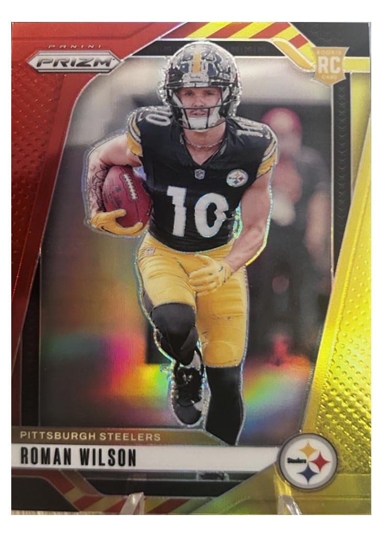 2024 Panini Prizm Base Set Roman Wilson #384 card