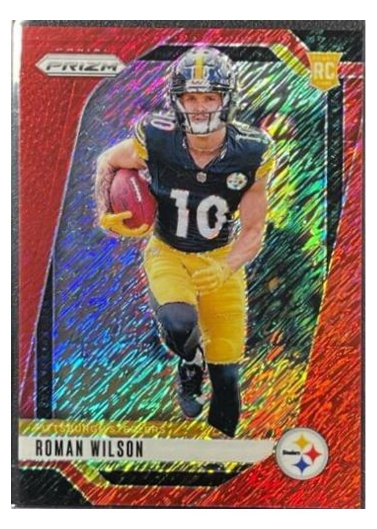 2024 Panini Prizm Base Set Roman Wilson #384 card