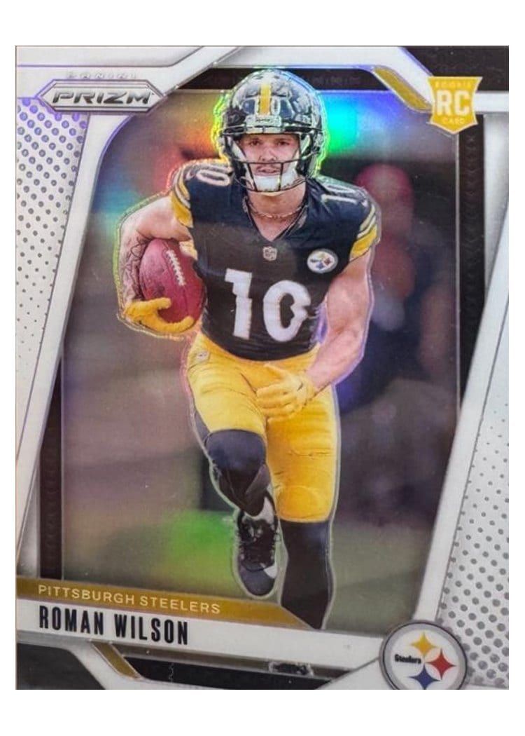 2024 Panini Prizm Base Set Roman Wilson #384 card