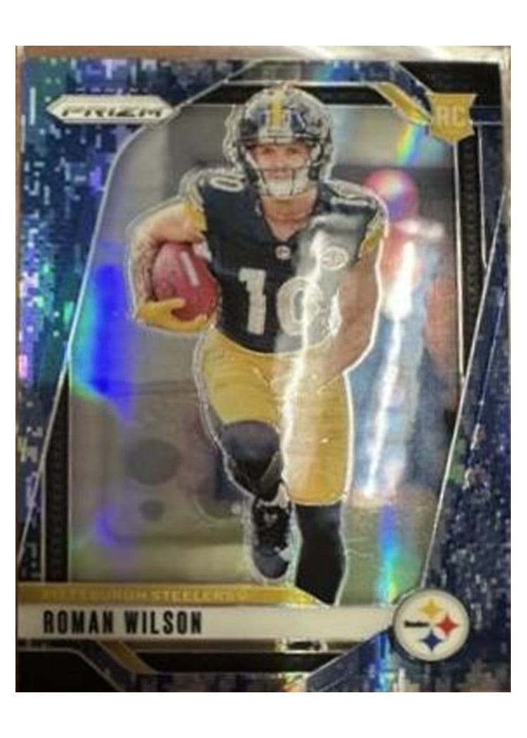 2024 Panini Prizm Base Set Roman Wilson #384 card