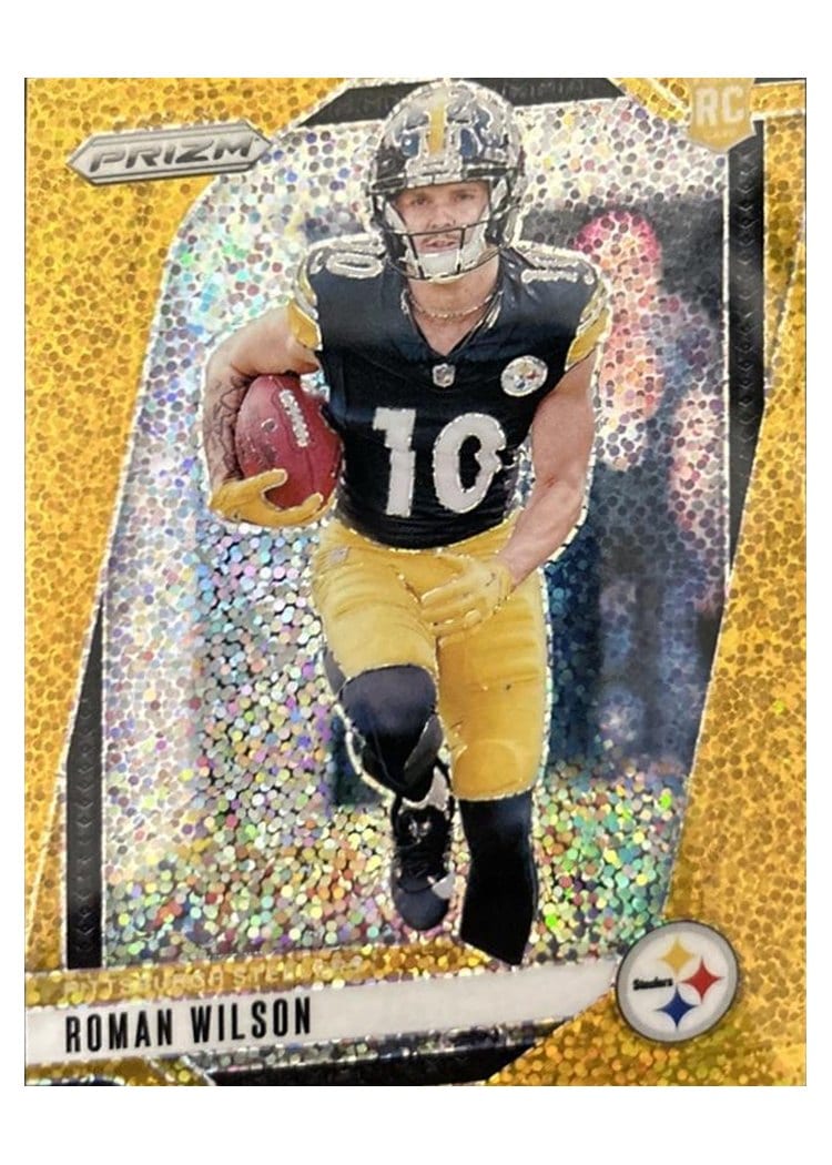 2024 Panini Prizm Base Set Roman Wilson #384 card
