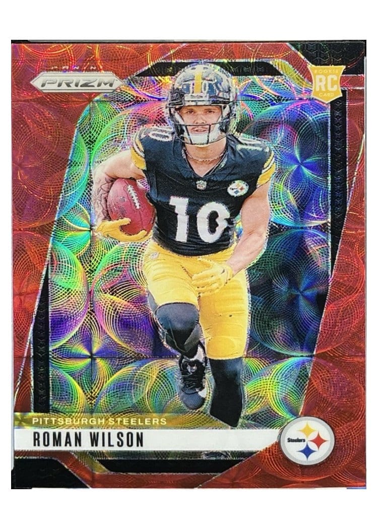 2024 Panini Prizm Base Set Roman Wilson #384 card
