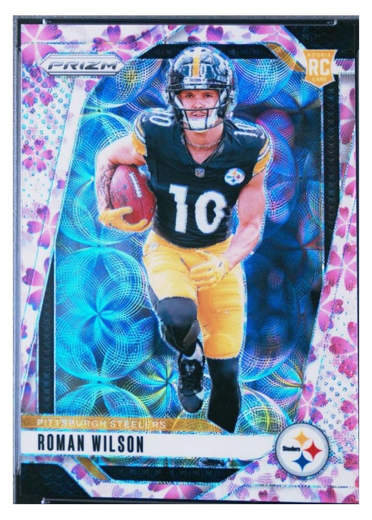 2024 Panini Prizm Base Set Roman Wilson #384 card