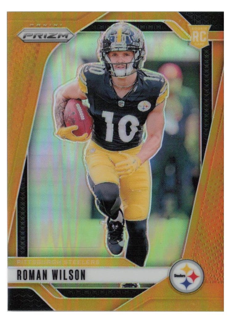2024 Panini Prizm Base Set Roman Wilson #384 card