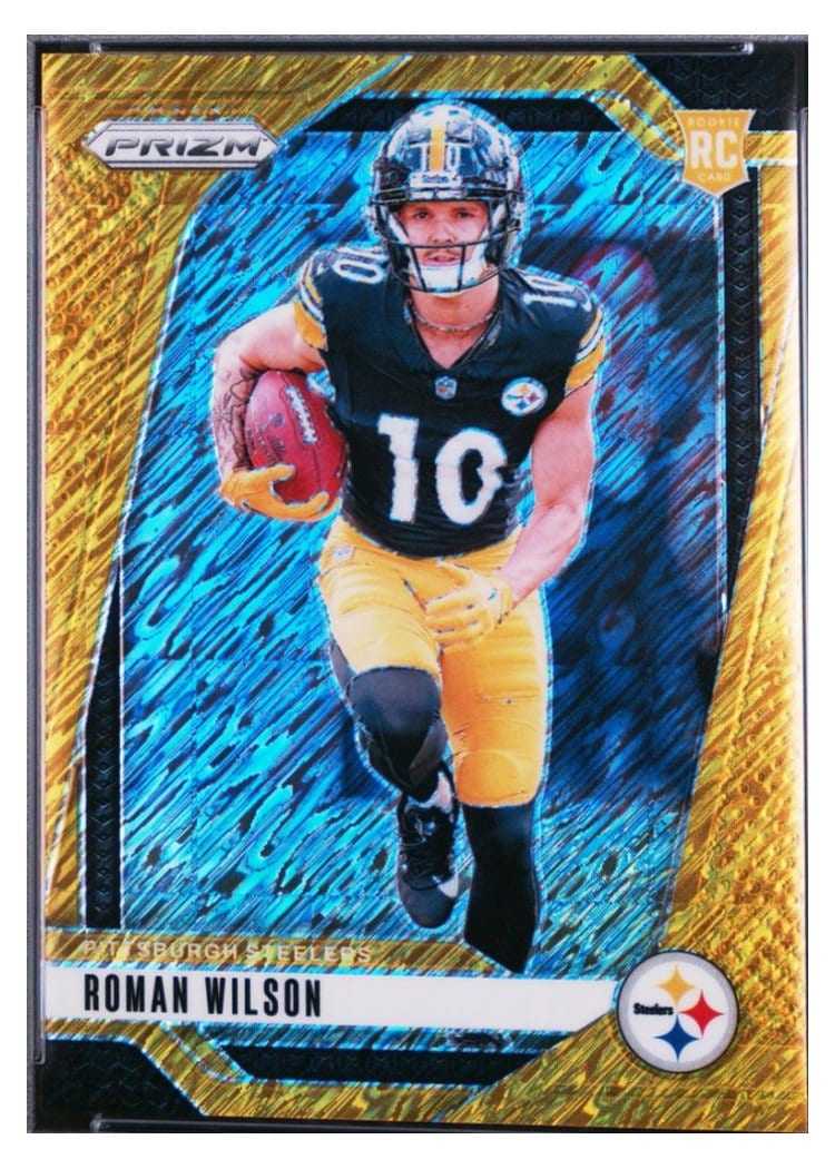 2024 Panini Prizm Base Set Roman Wilson #384 card