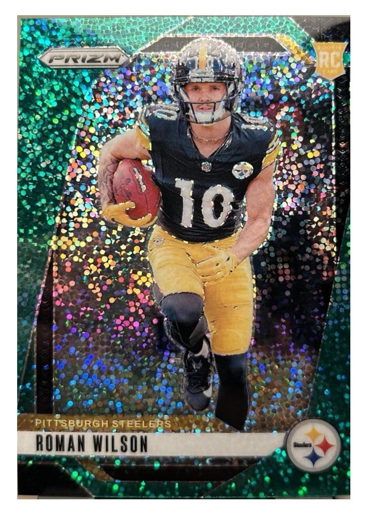2024 Panini Prizm Base Set Roman Wilson #384 card