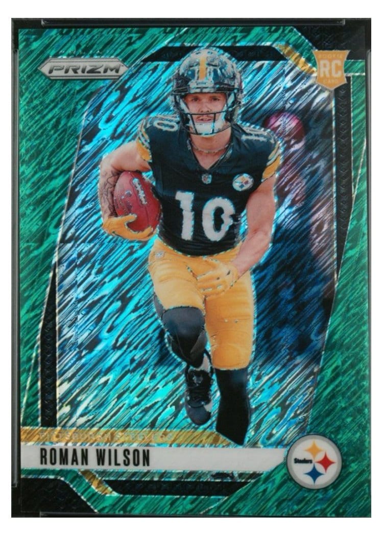 2024 Panini Prizm Base Set Roman Wilson #384 card