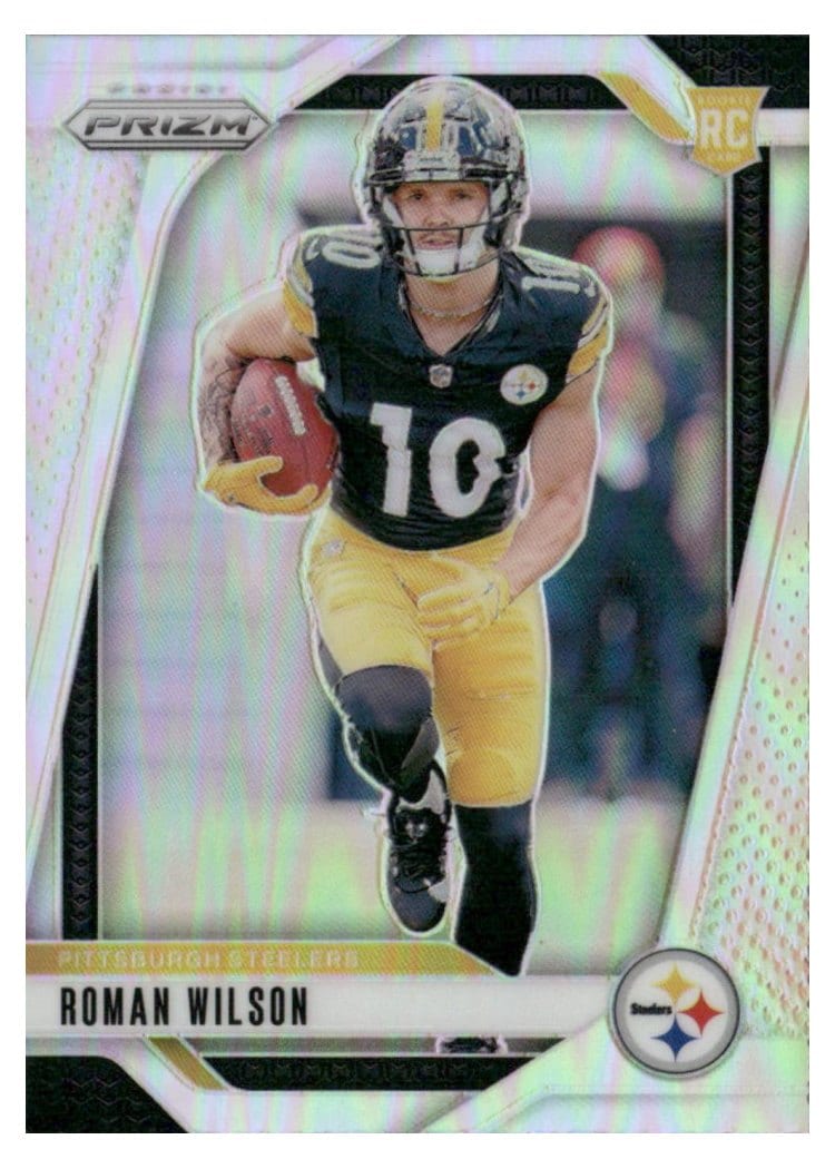2024 Panini Prizm Base Set Roman Wilson #384 card