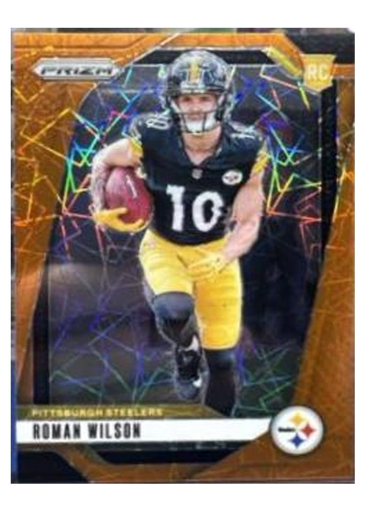 2024 Panini Prizm Base Set Roman Wilson #384 card
