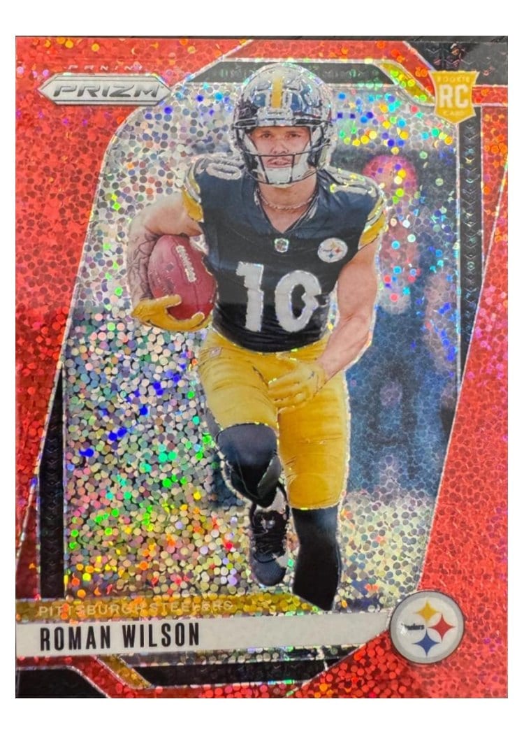 2024 Panini Prizm Base Set Roman Wilson #384 card