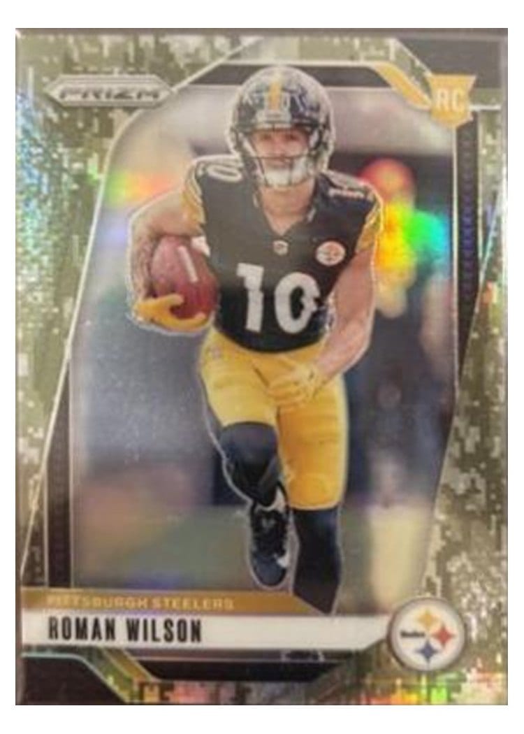 2024 Panini Prizm Base Set Roman Wilson #384 card