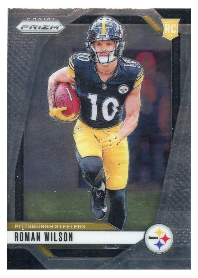 2024 Panini Prizm Base Set Roman Wilson #384 card