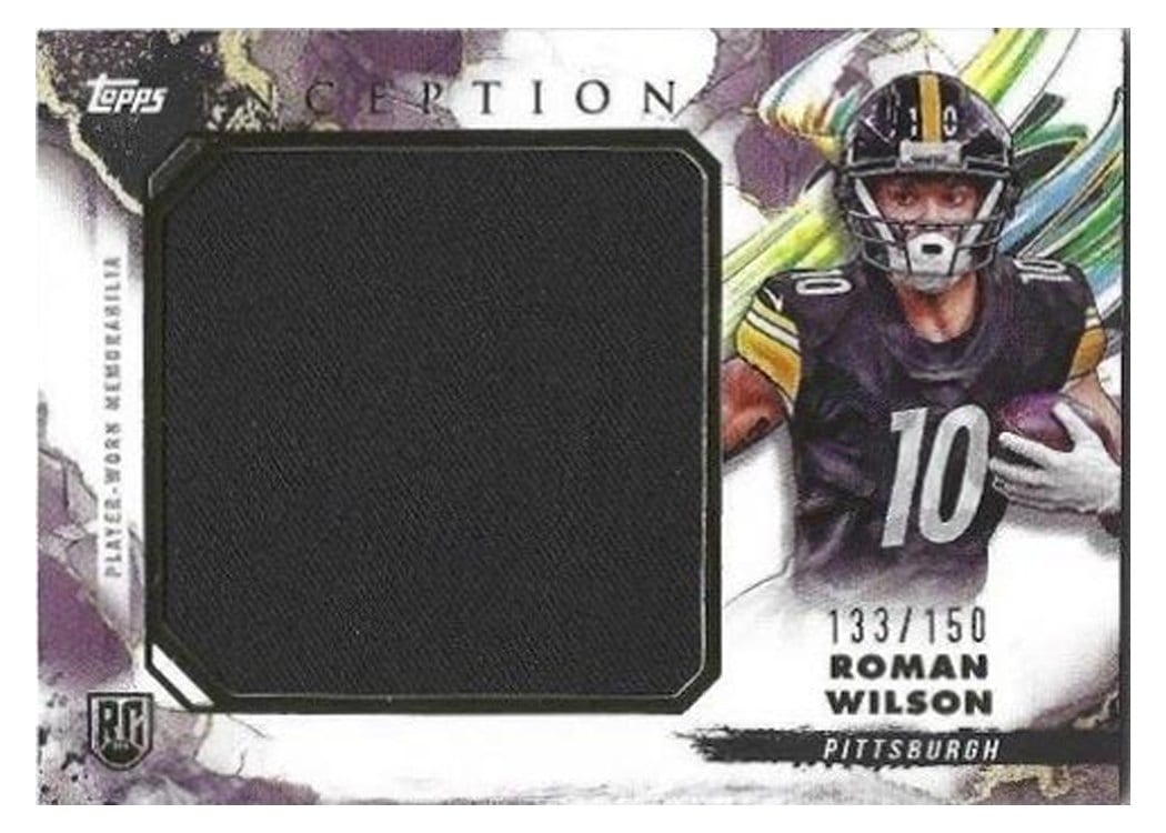 2024 Topps Inception Rookie Jumbo Relics Roman Wilson #RJR-RW card
