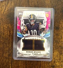 2024 Topps Inception Source Materials Roman Wilson #SM-RW card