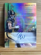 2024 Topps Signature Class Rookie Class Chrome Autographs Roman Wilson #RCV-RW card