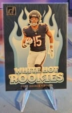 2024 Donruss White Hot Rookies Rome Odunze #WH2 card