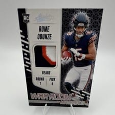 2024 Panini Absolute War Room Materials Rome Odunze #WRM-ROE card