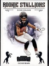 2024 Panini Contenders Rookie Stallions Rome Odunze #13 card