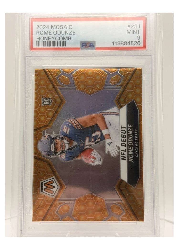 2024 Panini Mosaic Base Set Rome Odunze #281 card