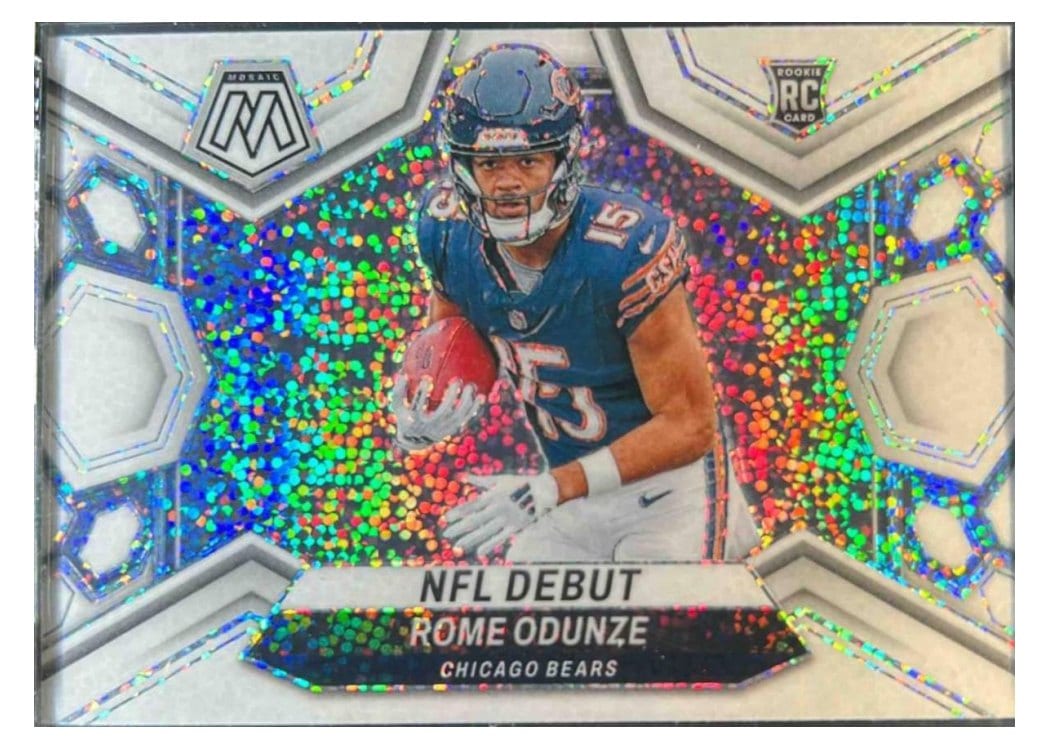 2024 Panini Mosaic Base Set Rome Odunze #281 card