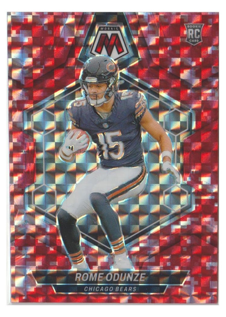 2024 Panini Mosaic Base Set Rome Odunze #309 card