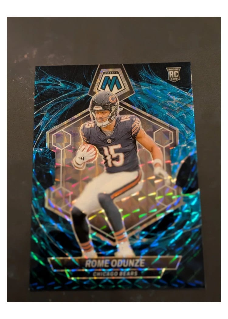 2024 Panini Mosaic Base Set Rome Odunze #309 card