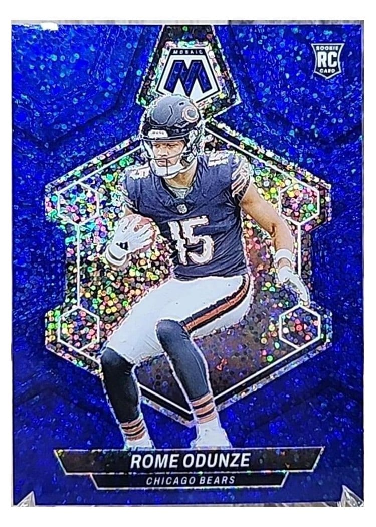 2024 Panini Mosaic Base Set Rome Odunze #309 card
