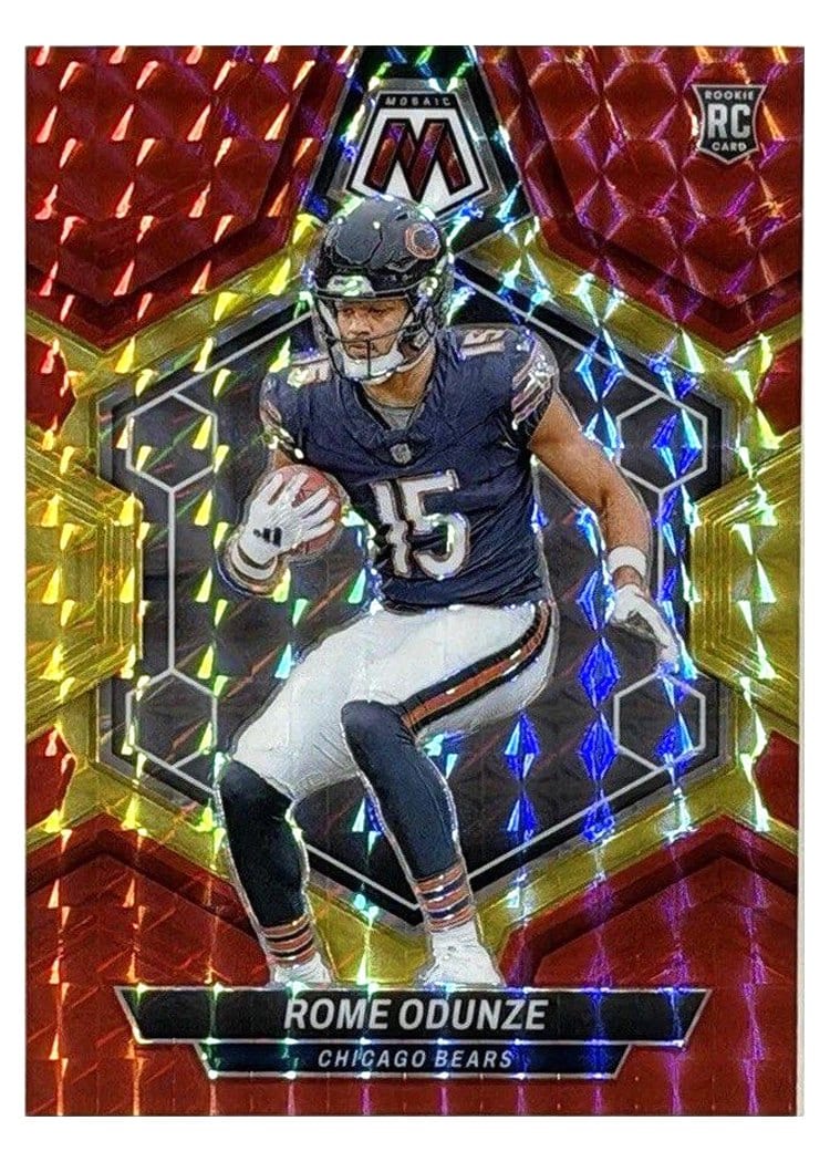 2024 Panini Mosaic Base Set Rome Odunze #309 card