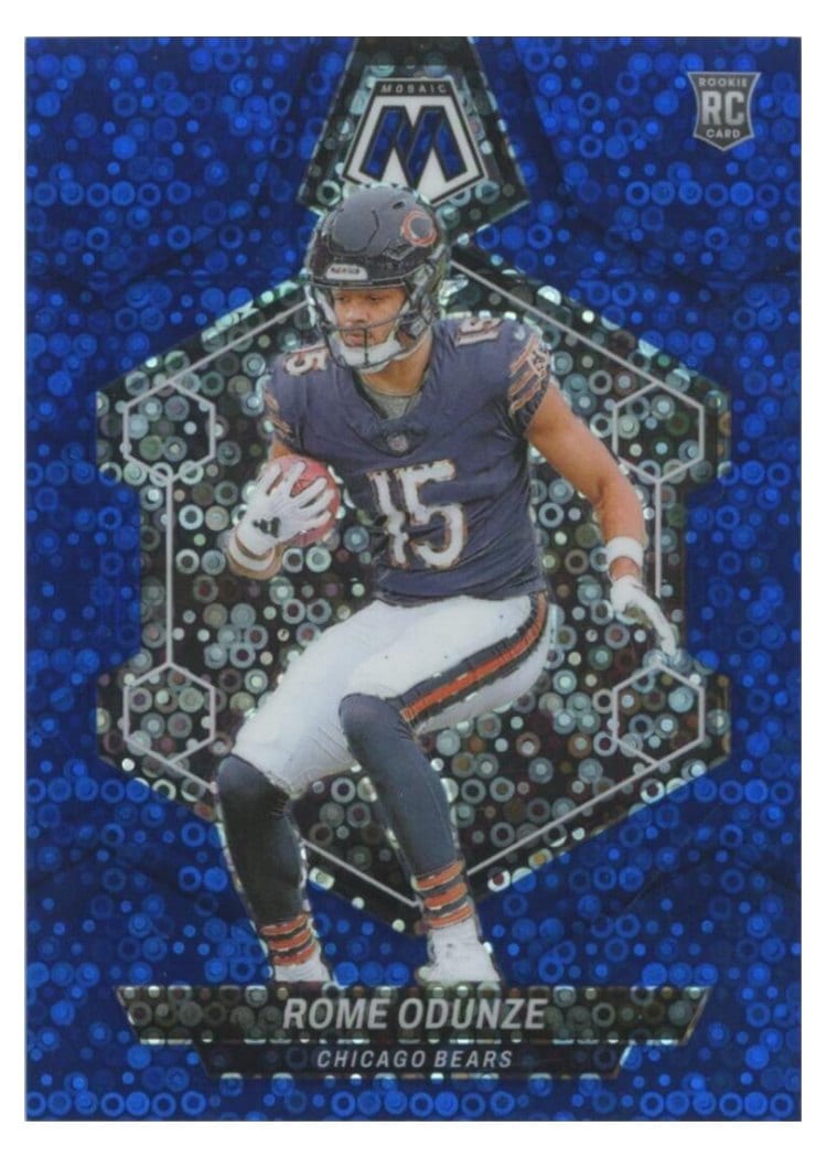 2024 Panini Mosaic Base Set Rome Odunze #309 card