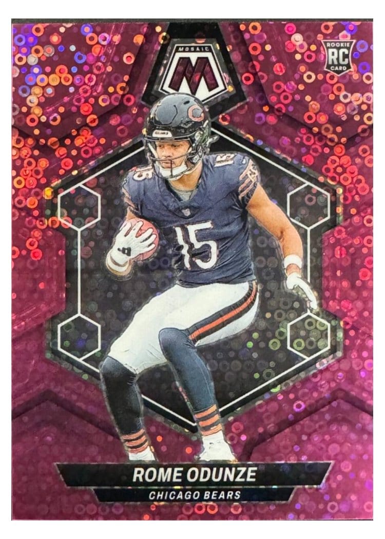 2024 Panini Mosaic Base Set Rome Odunze #309 card