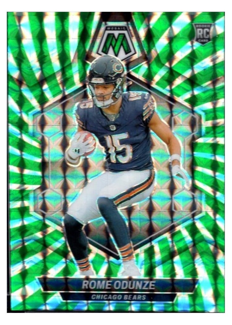 2024 Panini Mosaic Base Set Rome Odunze #309 card