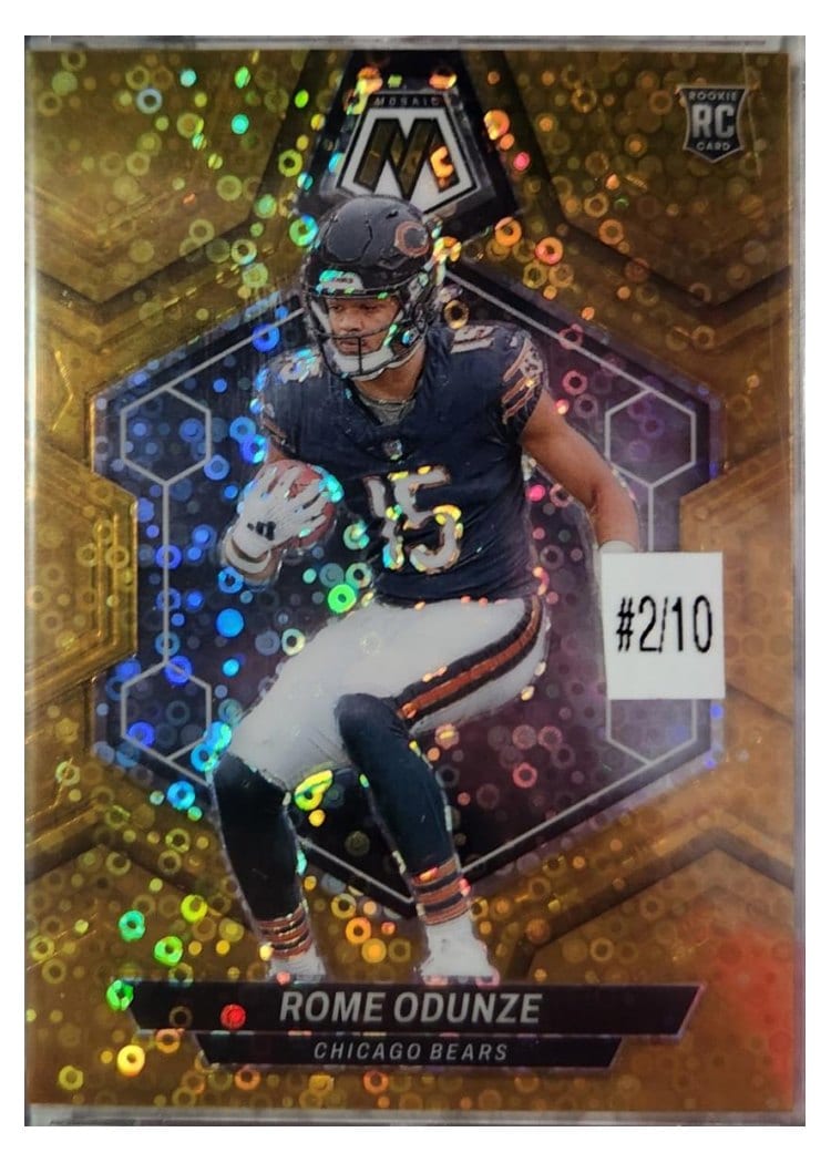 2024 Panini Mosaic Base Set Rome Odunze #309 card