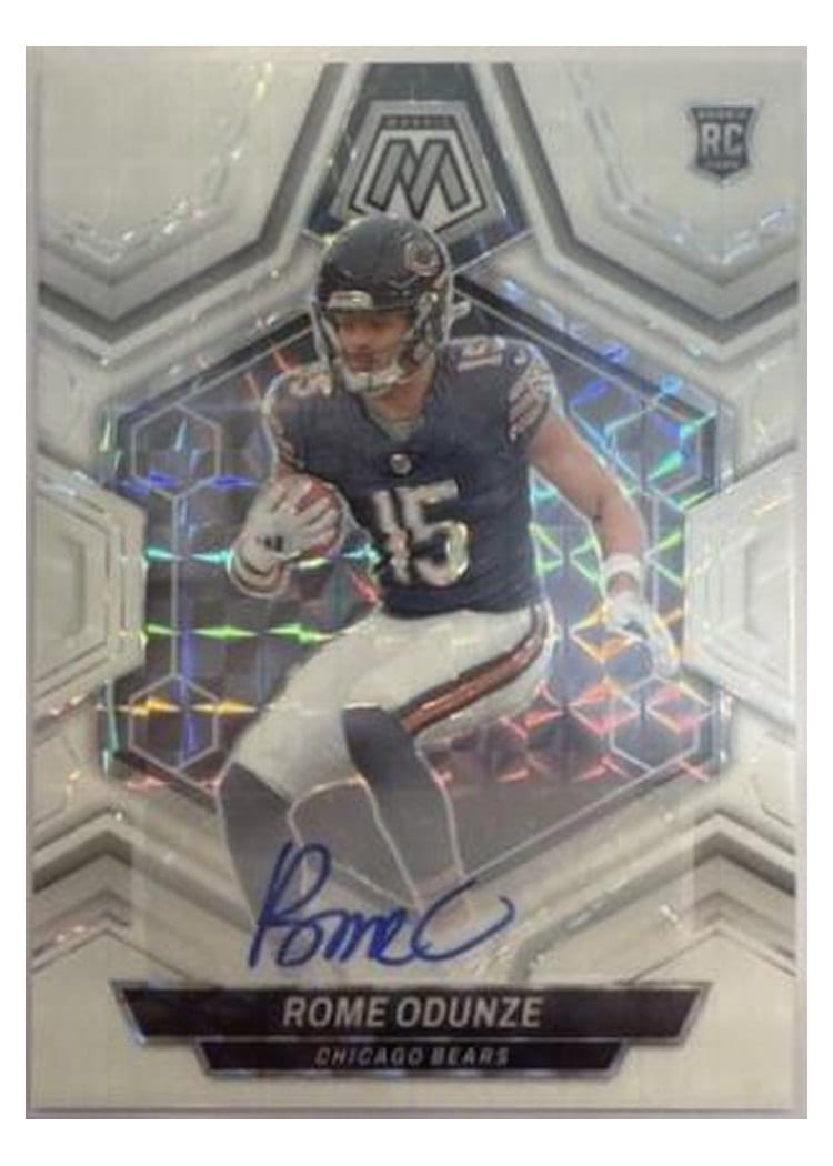 2024 Panini Mosaic Base Set Rome Odunze #309 card