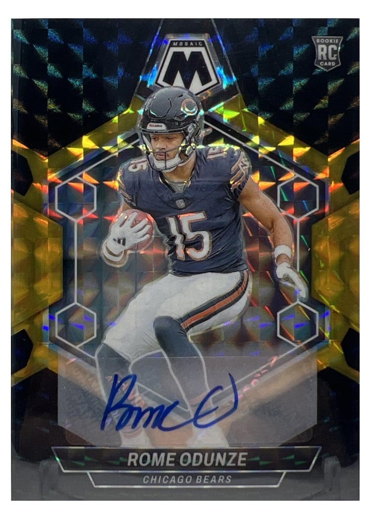 2024 Panini Mosaic Base Set Rome Odunze #309 card