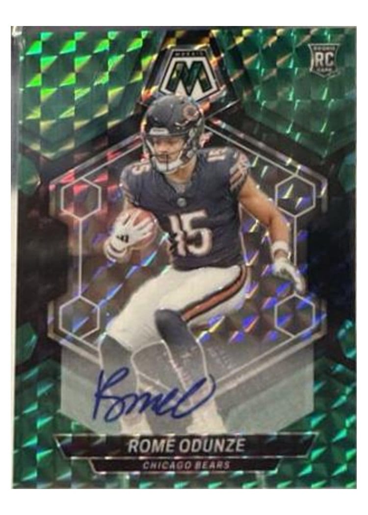 2024 Panini Mosaic Base Set Rome Odunze #309 card