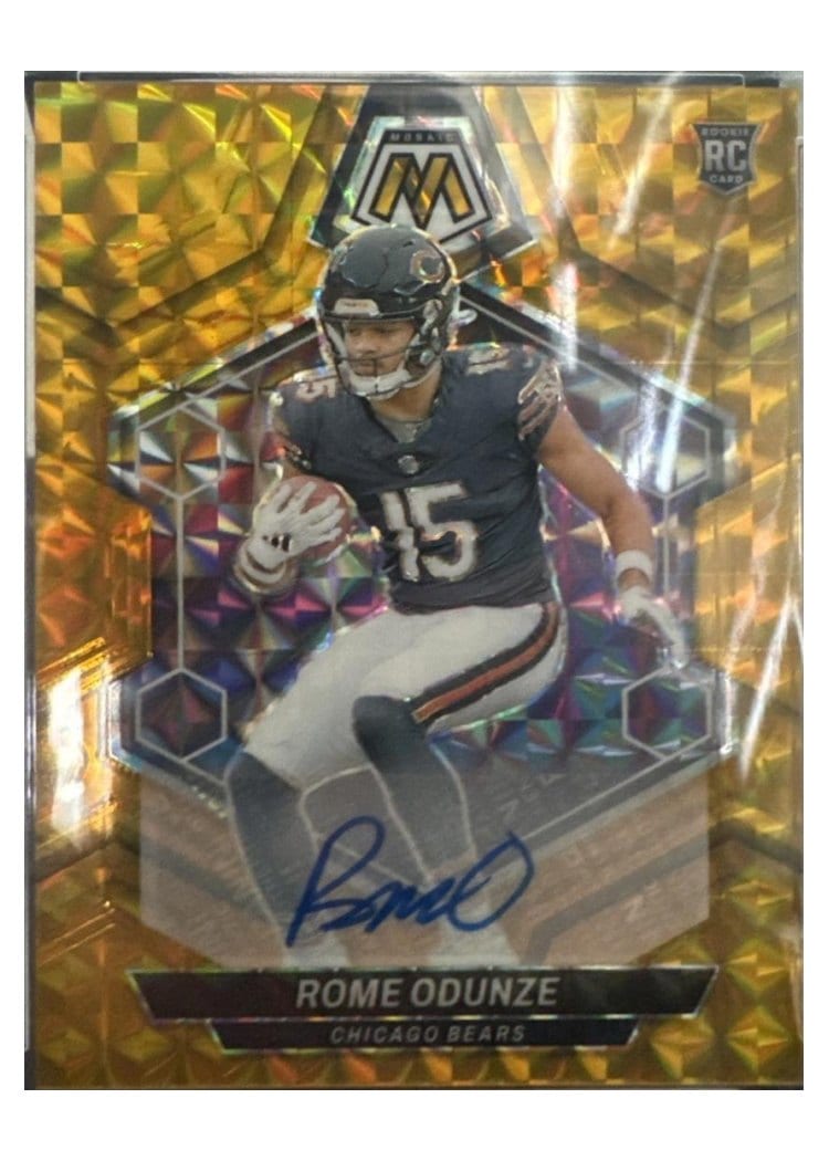2024 Panini Mosaic Base Set Rome Odunze #309 card
