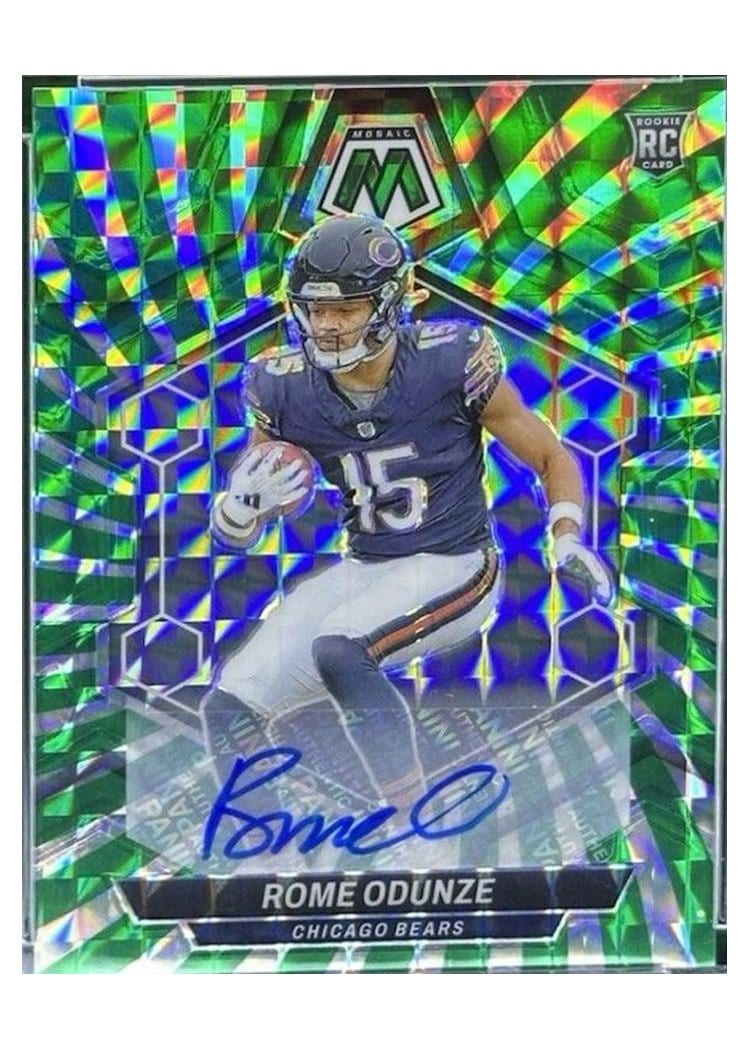 2024 Panini Mosaic Base Set Rome Odunze #309 card