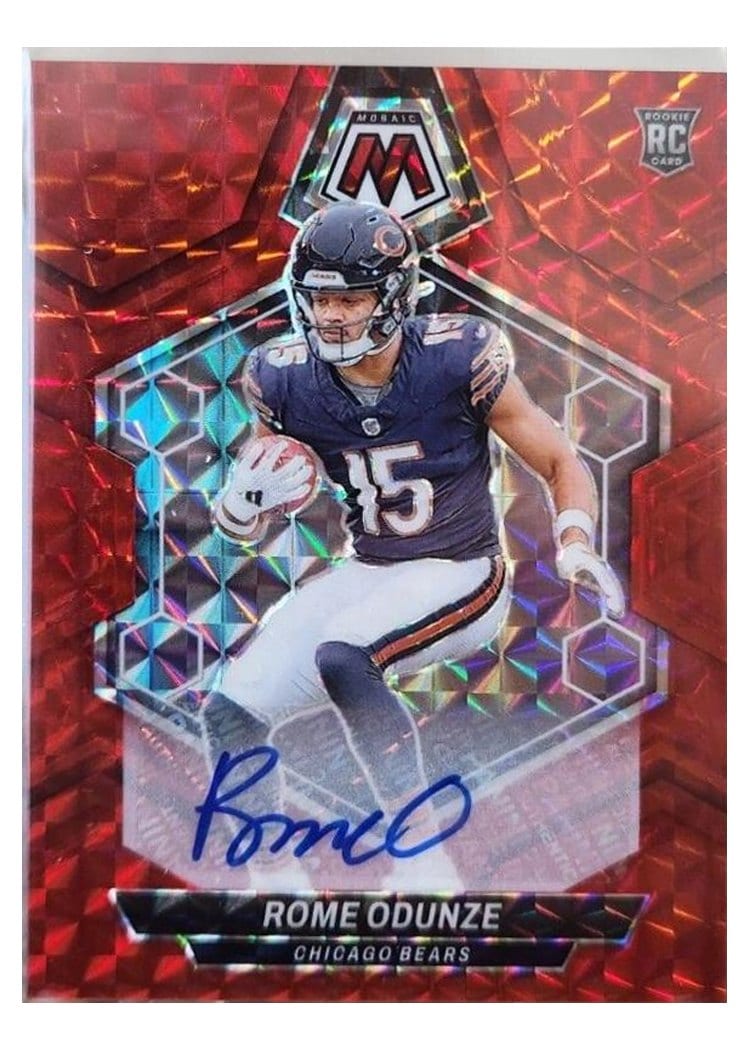 2024 Panini Mosaic Base Set Rome Odunze #309 card