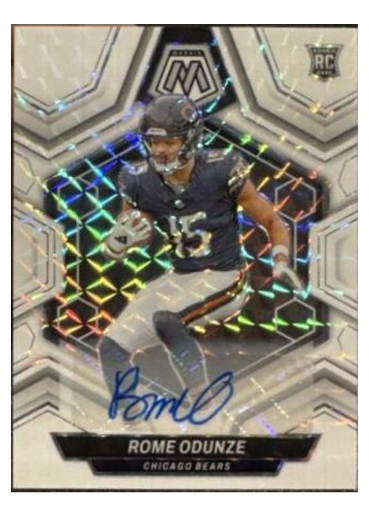2024 Panini Mosaic Base Set Rome Odunze #309 card
