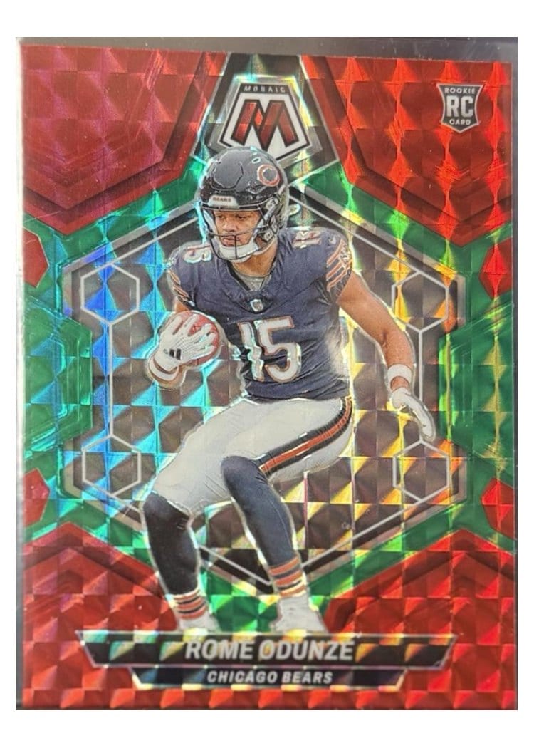 2024 Panini Mosaic Base Set Rome Odunze #309 card